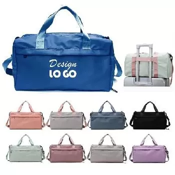 Water Proof Sport Gym Travel Bag With Shoe Compartment