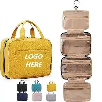 Toiletry Travel Bag With Hanging Hook