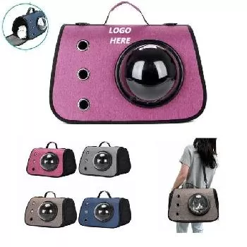 Transparent And Breathable Space Capsule Portable Pet Bag