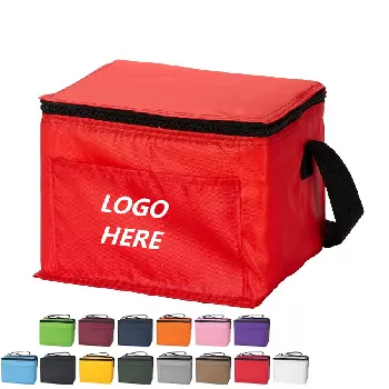 6 Pk Cooler Lunch Bags